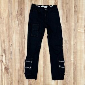 Celebrity Ace Black 90s Straight Jeans Size 5/27